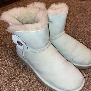 Mint colored women’s uggs